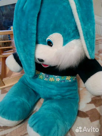 Заяц, мягкая игрушка, 100 см, в отличном