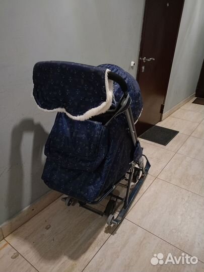 Коляска санки