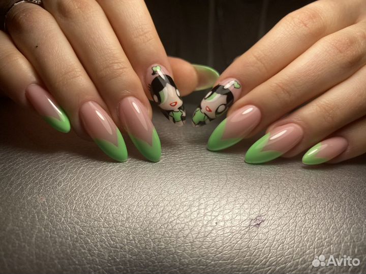 Маникюр гель лак