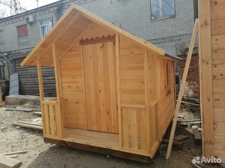 Детский домик для дачи