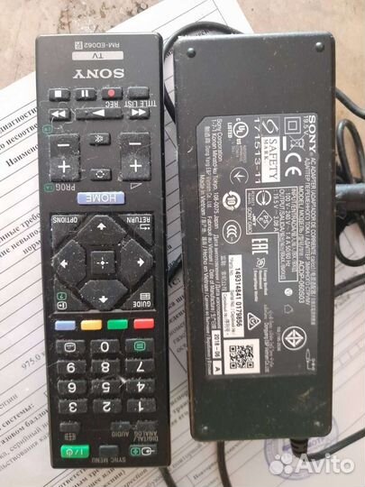 Пульт sony модель acdr-060S03