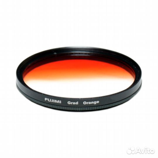 Светофильтр градиентный fujimi grad orange 72mm