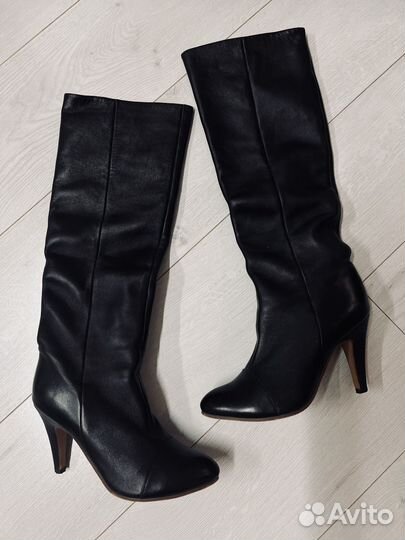 Сапоги кожа весна 39р
