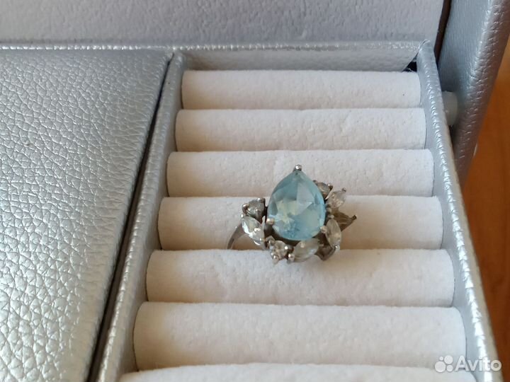 Серебряное кольцо соколов, винтажные броши