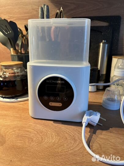 Стерилизатор подогреватель для бутылочек kunder