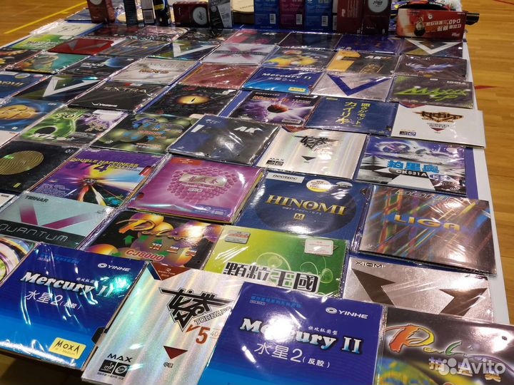 Накладки для настольного тенниса