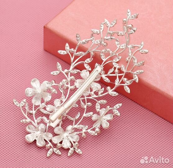 Диадема веточка для волос заколка