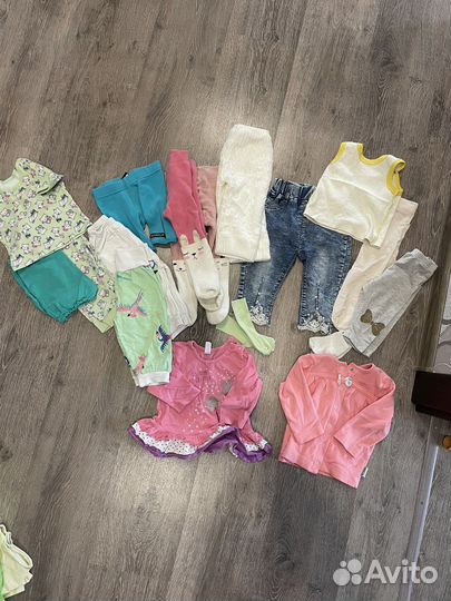 Вещи пакетом на девочку