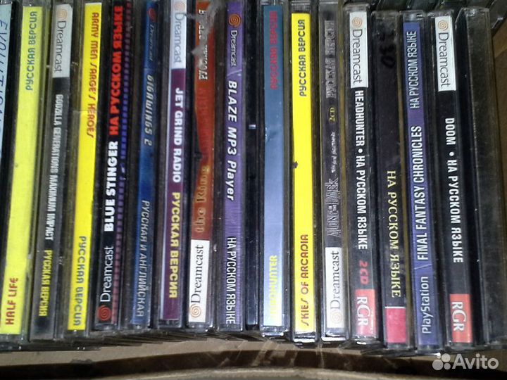 Sega Dreamcast диски