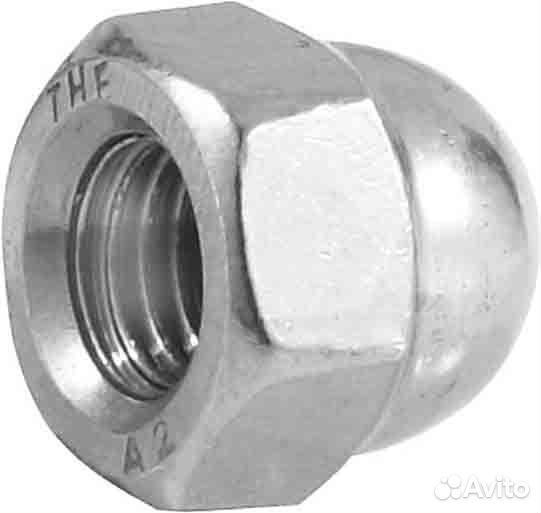 Гайка нержавеющая колпачковая DIN1587