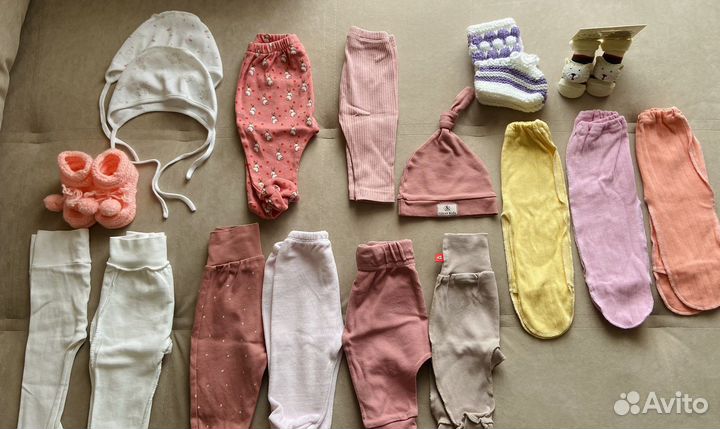 Набор одежды для девочки 0-6 мес