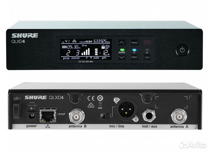 Shure qlxd24/SM86