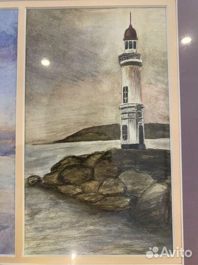 Картина акварель