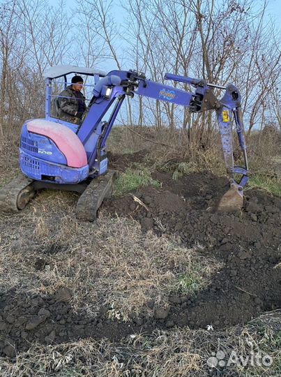 Услуги мини экскаватора