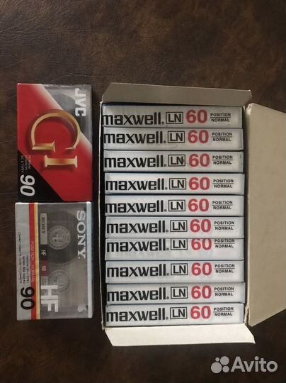 Аудиокассеты запечатанные