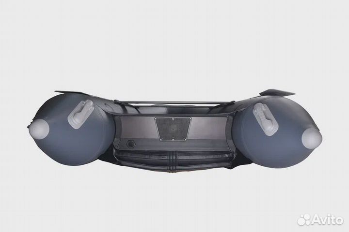 Лодка пвх Нднд Gladiator E380 Pro темно серый