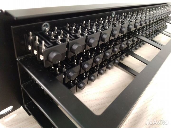 Аудио Патч-панель, Jack 6.3 (72 шт.)