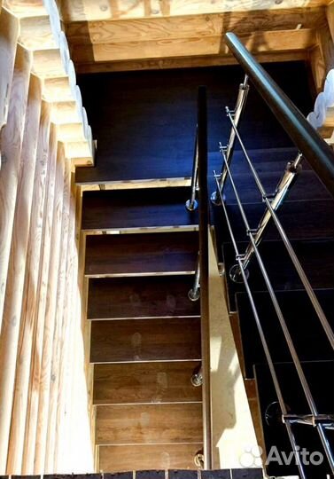 Лестницы на металлокаркасе под ключ