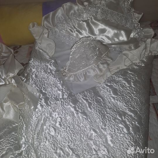 Конверт с одеялком на выписку