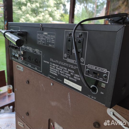 Проигрыватель винила sony, ресивер aiwa, + ас