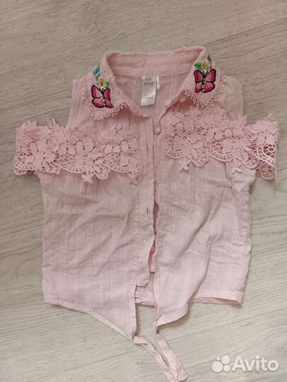 Рубашка для девочки 104