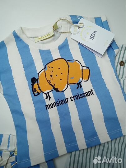 Летний комплект для малыша на 6 мес