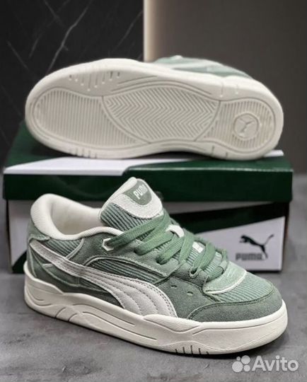 Кроссовки Puma 180 зеленые