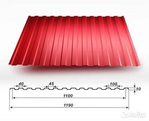 Кровля из профнастила
