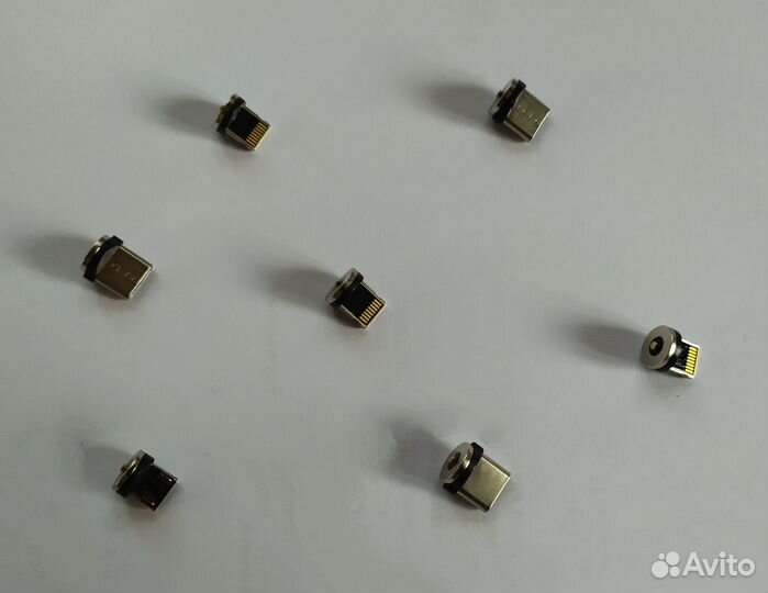 Магнитные наконечники iPhone, micro usb (новые)