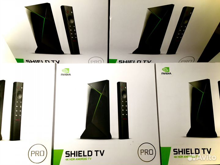 NVidia Shield TV Pro 4K HDR. Новая. EU