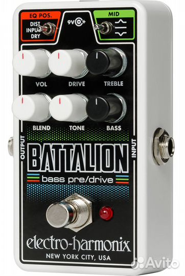 Басовый эффект Electro-Harmonix Nano Battalion