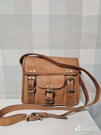 Сумка из натуральной кожи верблюда