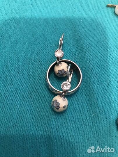Серебряные серьги