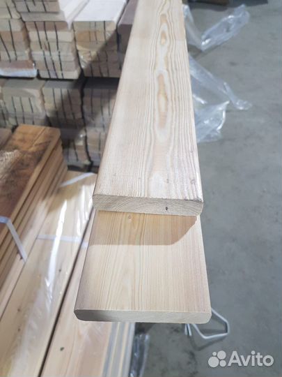 Планкен из лиственницы 20х140 мм кат аб