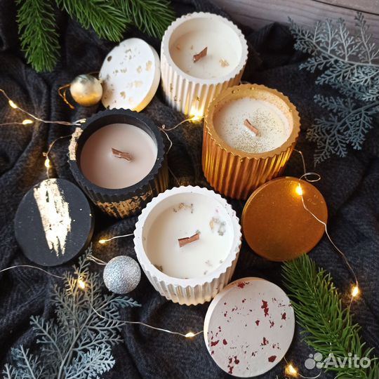 Новогодние свечи