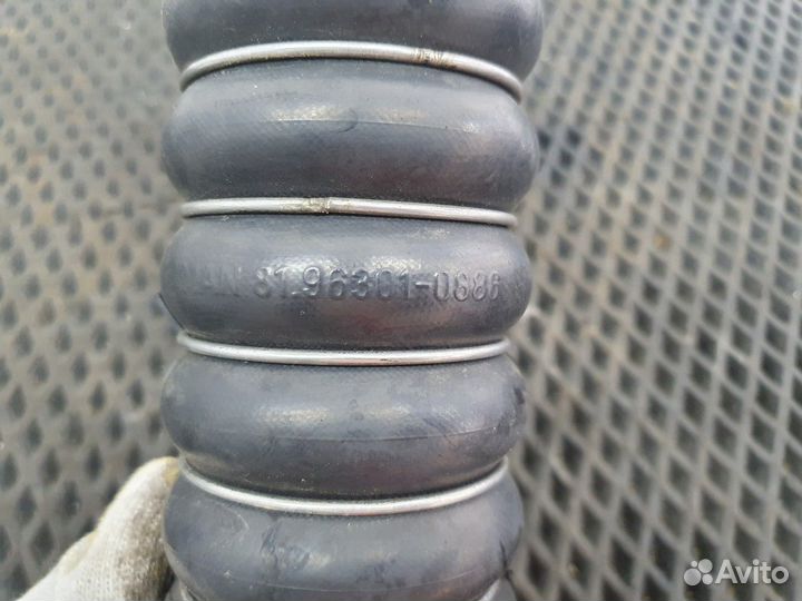 Патрубок интеркулера Man TGL, Man TGM