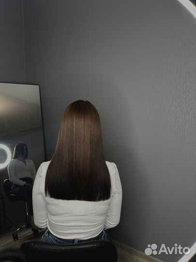 Кератиновое выпрямление/ Ботокс, Наращивание волос