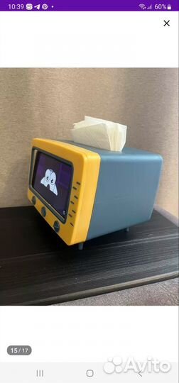 Салфетница с подставкой для телефона новая