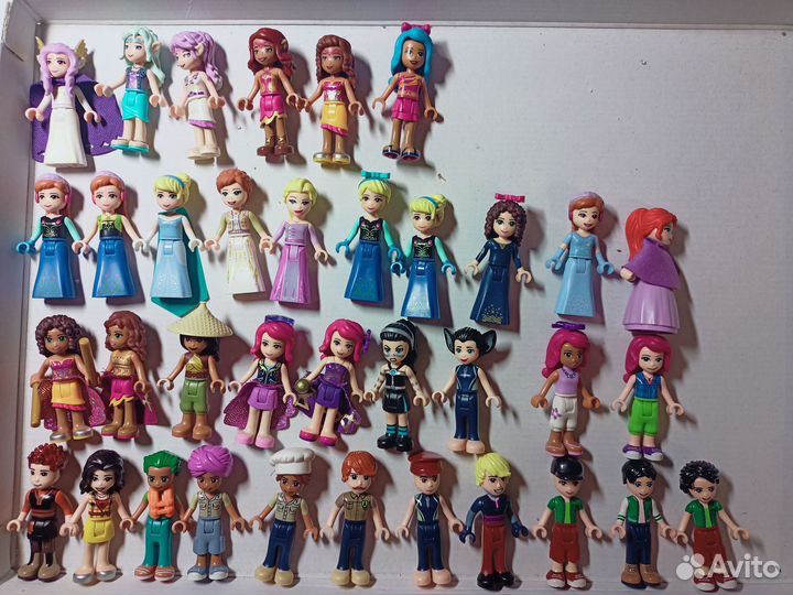 Lego Friends Disney Princess, фигурки животных