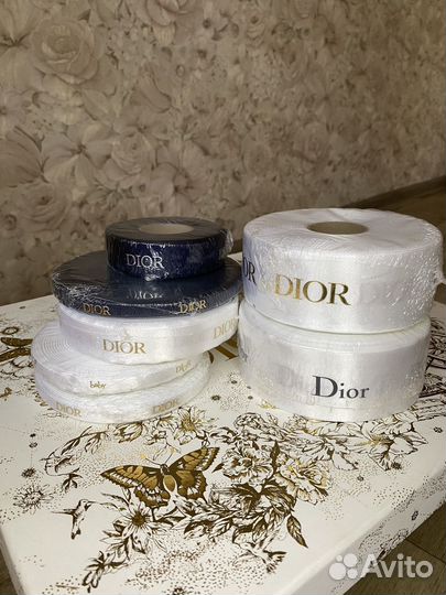 Подарочная лента dior и gucci