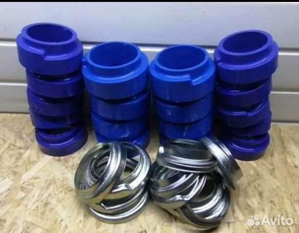 Проставки на пружины +50 на Ниву