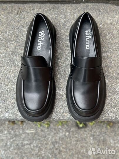 Черные Лоферы