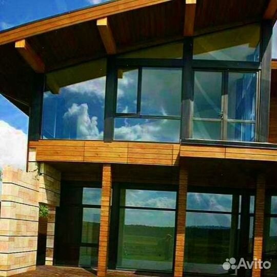 Пластиковые окна. остекление коттеджей