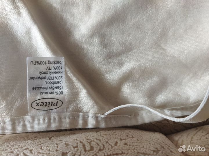 Матрас детский 120 60 plitex с 2мя наматрасниками