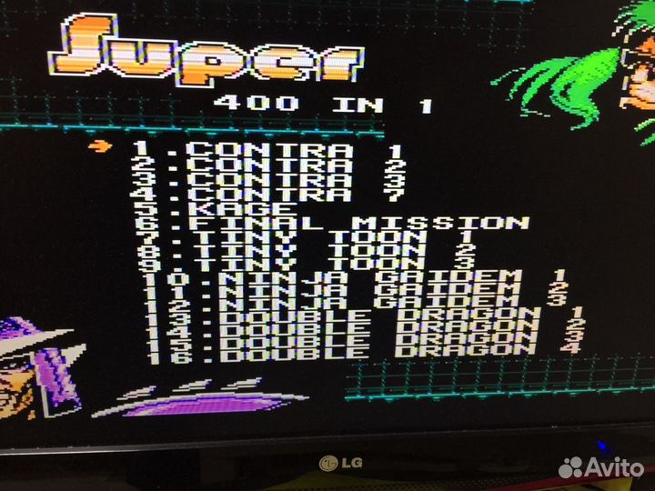 Игры dendy 400 в 1