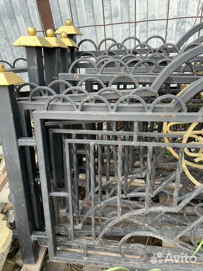 Металлическая оградка