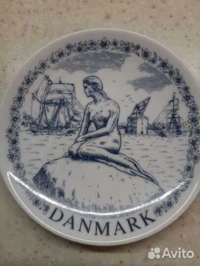 Настенная тарелка Дания
