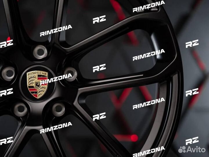 Литые диски в стиле Porsche R20 5x130 srt