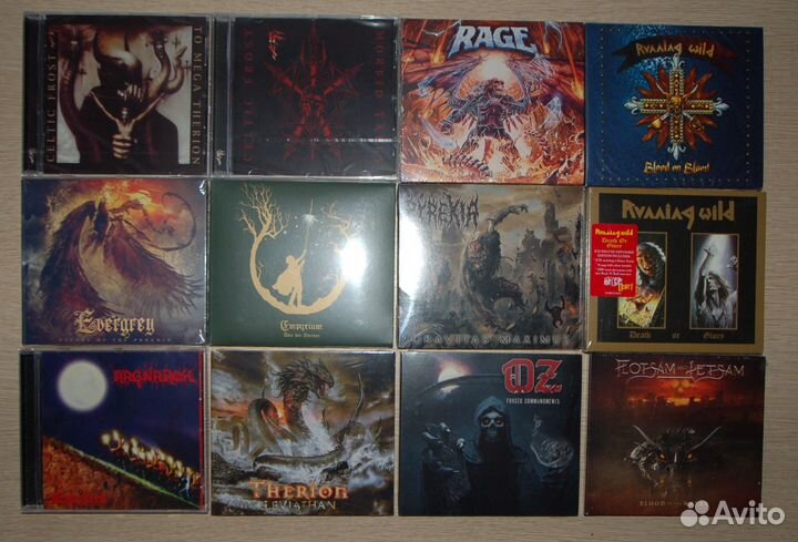 Импортные CD metal hard rock