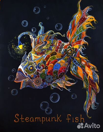 Картина стимпанк серия